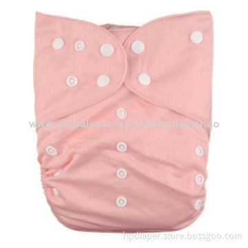 Cloth Diaper, Big Size, Plain Color, One Size Pocket